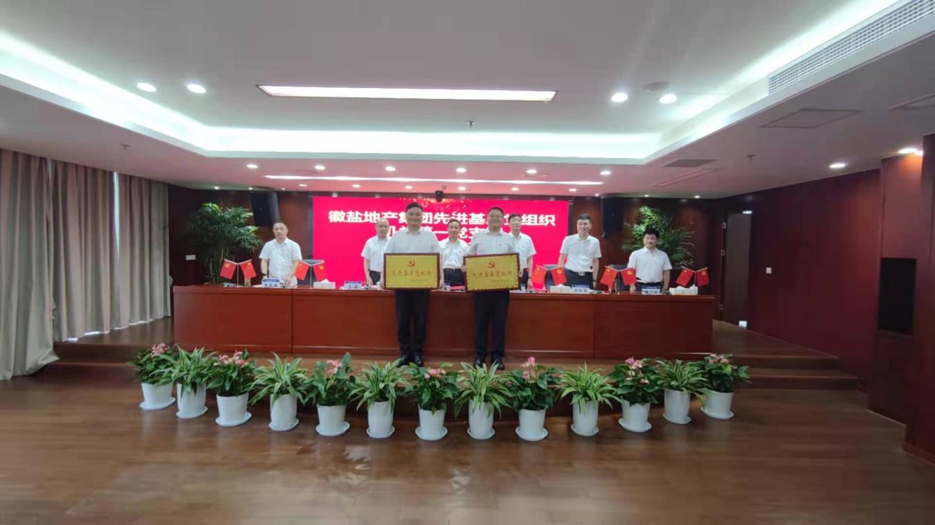 徽盐地产集团开展“七个一”系列活动，推动党史学习教育出新出彩