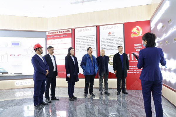 刘超、、余保山调研徽盐地产集团霍邱、、六安项目